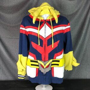 My Hero Academia All Might Hoodie Cosplay Jacket Sz L